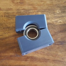 palier bloquer diamètre 51 mm 12 trou 25 rechange pièces support roulement logement 3d print model - Mito3D