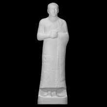 estátua governador lagash Varredura homem alívio corpo 3d print model - Mito3D