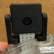 Halterung Kamera montieren Roboter create2 Projekt schonen Teile Fall Mantel Pi erstellen Himbeere Roomba Raspel 3d print model - Mito3D