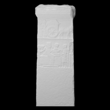achaemenid Beerdigung Stele Scan Monument Linderung Fullsize 3d print model - Mito3D