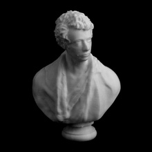 robert southey national portrait gallery londra scansione 3d print model - Mito3D