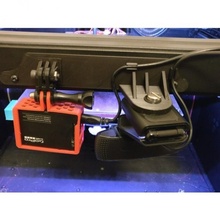 dual telecamera montare flashforge Creatore pro costruire 3d stampante gopro lasso webcam 3d print model - Mito3D