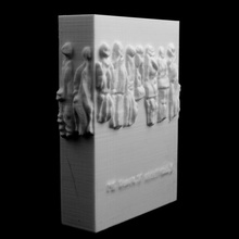 femmes war ii memorial whitehall londres numérisation 3d print model - Mito3D