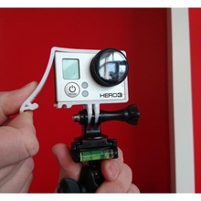 gopro hero frame hot shoe mount gadgets & electronics camera microphone mic 3d print model - Mito3D