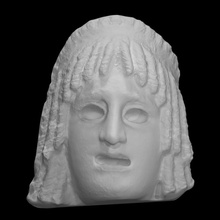 mask scan head man halfbody 3d print model - Mito3D