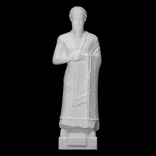 statue puzur-ishtar governor mari scan man fullsize 3d print model - Mito3D