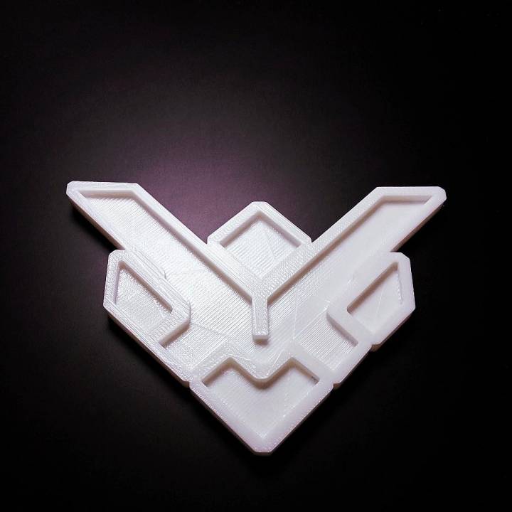 grandmaster symbol fan art simple overwatch 3D print model - Mito3D