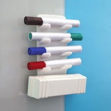 whiteboard marker holder & garden diy 3dprinting markerholder vectary 3d print model - Mito3D