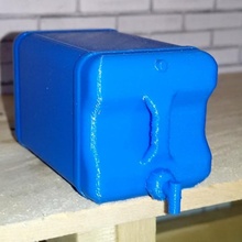 scala 1 10 acqua barile contenitore giardino macchina Accessori bottiglia box auto rc Jerry diorama spedizione 3d print model - Mito3D