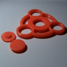 circular fidget spinner toys & games 3d print model - Mito3D
