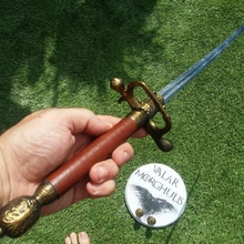 aguja arya rígido espada ventilador Arte apuntalar réplica Game of Thrones 3d print model - Mito3D