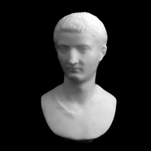 Marmor Kopf Kaisers tiberius british museum london scan 3d print model - Mito3D