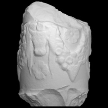 marmo altare scansione architettura scultura ghirlanda scazzoni 3d print model - Mito3D