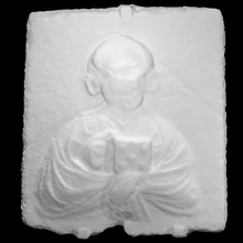 relief depicting apostle scan icone 3d print model - Mito3D