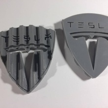 Tesla cordão organizador ventilador arte tinkercad 3d print model - Mito3D