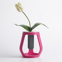 gravità fiore vaso giardino decorazione geometrico fioriera 3d print model - Mito3D