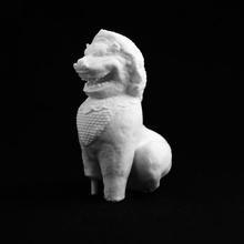 guardian lion metropolitan museum Kunst york scan 3d print model - Mito3D