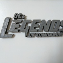 leyendas mañana logo cw ventilador Arte 3d print model - Mito3D