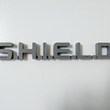 shield logo marvel fan art 3d print model - Mito3D