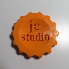 jc studio maker coin fan art tinkercad 3d print model - Mito3D