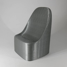 moderne chaise jardin 3d print model - Mito3D