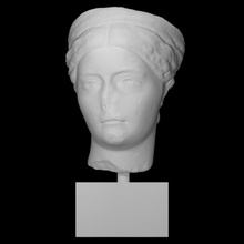 weiblich Porträt Kopf Scan Frau 3d print model - Mito3D
