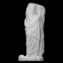statue goddess aphrodite scan woman halfbody fragment 3d print model - Mito3D