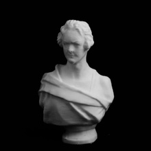 william charles macready national portrait gallery londres scan 3d print model - Mito3D