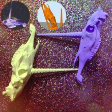 unicorn skull education horse replica glitter 3d print model - Mito3D
