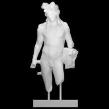 Statue Dionysos Scan Skulptur Marmor bildlich 3d print model - Mito3D