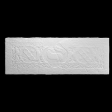 tomb slab scan marble fragment 3d print model - Mito3D