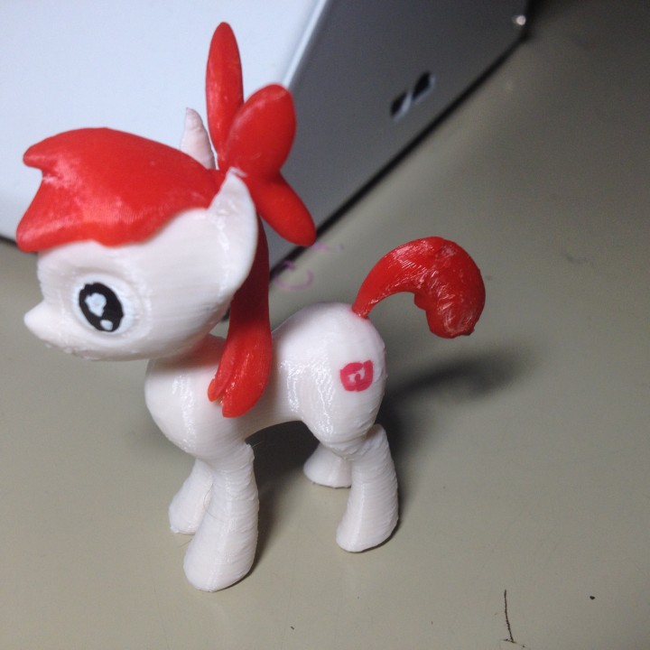 fiore mela pony giocattoli Giochi giocattolo mlp 3D print model - Mito3D