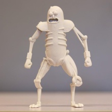 articulado salmoura Rick rato corpo terno ventilador arte Rickandmorty 3d print model - Mito3D