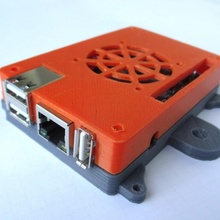 orange pi pc case external mounts + m5 mount gadgets & electronics 3d print model - Mito3D