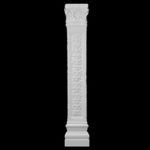byzantine column scan architecture relief 3d print model - Mito3D