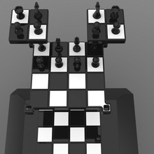 dimension chess board games competition-open-design-competition 3d print model - Mito3D