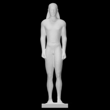 statue kouros analyse homme taille réelle 3d print model - Mito3D