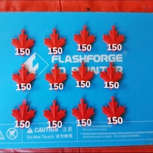 Canadá 150 pendientes Moda accesorios día canadá150 3d print model - Mito3D