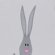 3d-fuel rabbit toys & games easter mascot bunny 3dom 3d print model - Mito3D