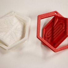 fargo 3d impresión ornamento jardín Navidad Moviente partes biome3d 3d print model - Mito3D
