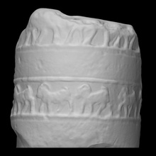 relief column fragment scan architecture 3d print model - Mito3D