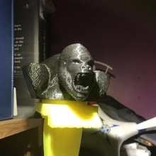 poderoso Joe Kong juguetes juegos gorila 3d print model - Mito3D