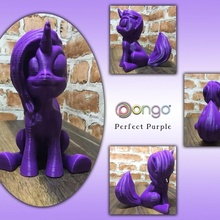 mlp based unicorn easy print supports toys & games nosupport support pony 3d print model - Mito3D