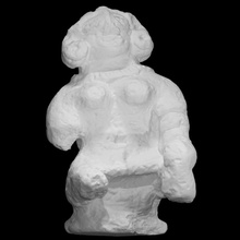 heykelcik tanrıça Kuldevi taramak pişmiş toprak fetiş doğurganlık 3d print model - Mito3D