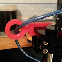 spaceship filament cable guide build 3d printer 3d print model - Mito3D