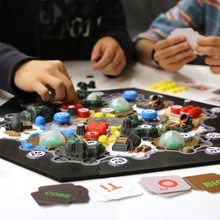 coloni spazio catan multicolore tavola Giochi dado morire strategia tavolozza giochi tavolo gioco pezzo 3d print model - Mito3D