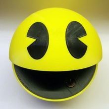 Pac Man framboise pi enceinte Cas gaine gadgets électronique Jeux rétro tarte framboises rétrogames rétropie 3d print model - Mito3D