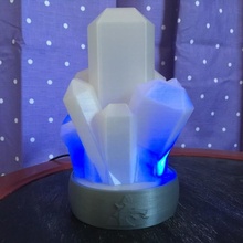 crystal nightlight & garden adafruitprotrinket reedswitch 3d print model - Mito3D