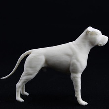 pitbull & garden 3d print model - Mito3D
