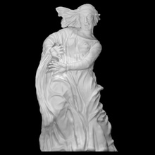 Maria clopas lutto morto Cristo scansione donna dimensione piena 3d print model - Mito3D